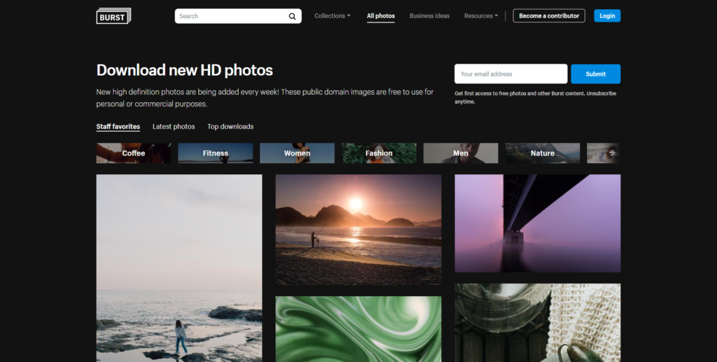 screenshot burst.shopify.com 2021.09.21 08 54 45