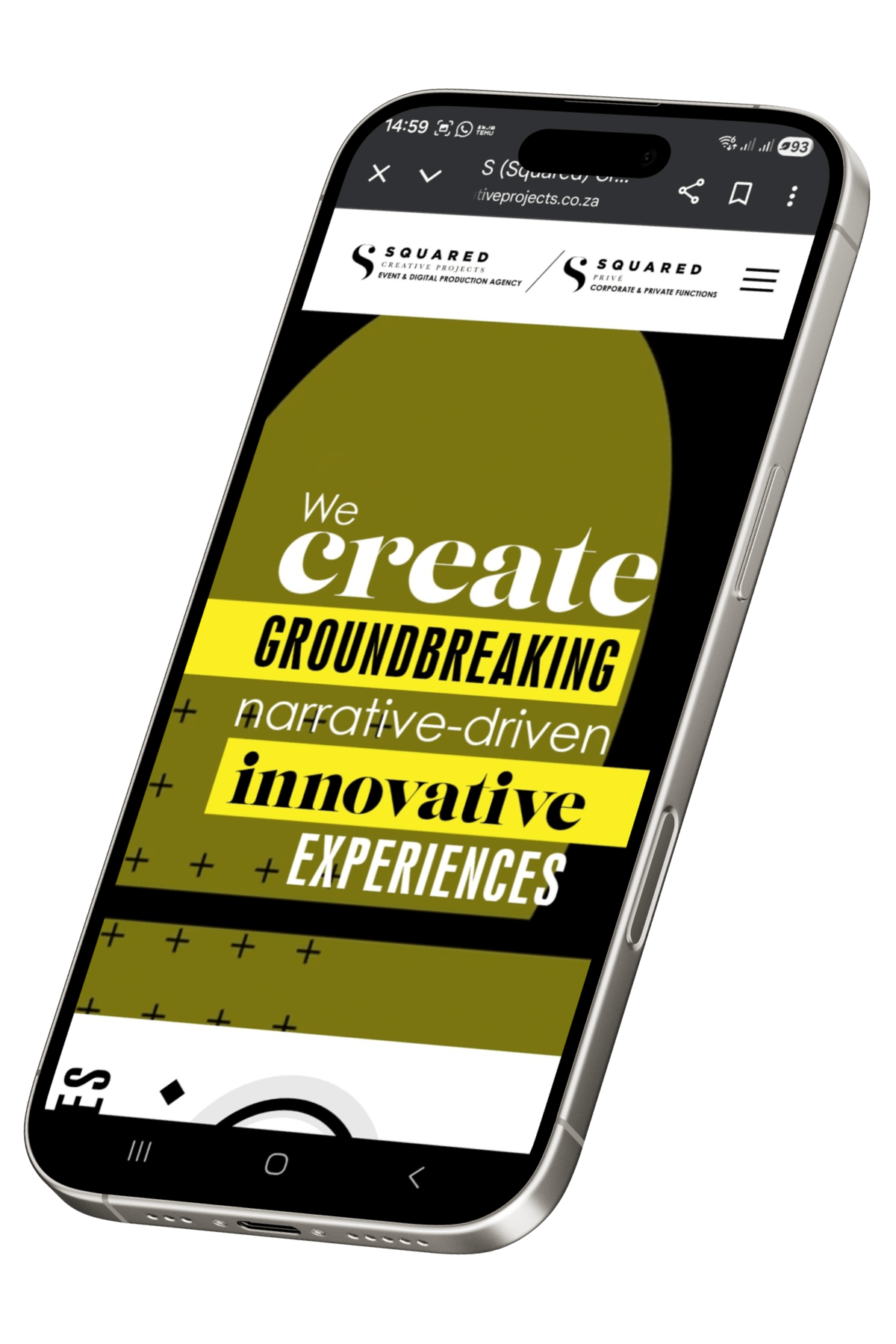 Creative Agency Website Project | S Squared Creative