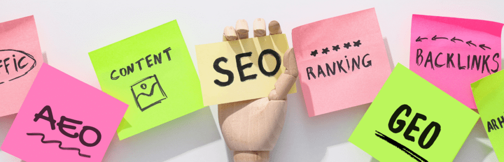 SEO AEO and GEO for Small Businesses